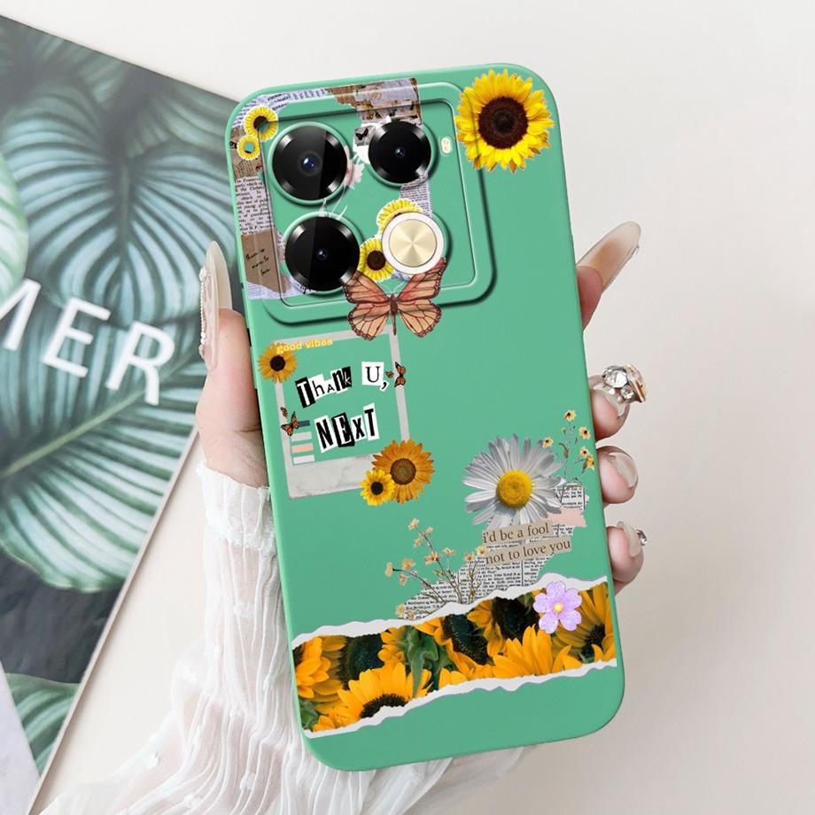 For Infinix Note 40 Pro Plus Coques Cover Luxury Liquid Silicone Soft Phone Case For Infinix Note 40 Pro 4G 5G Capa Women Style