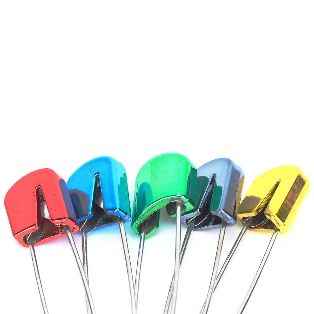 100pcs Stainless Steel Diaper Pins Safe Hold Clip Cloth Diaper Pins Safety Pins  For Craft Clothes
