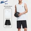 Men's Summer Ice Silk Mesh Sleeveless Quick-Dry Sports Set C