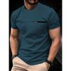 Neues Sommer Herrenmode T-Shirt Persönlichkeit Geometrisches Muster Gedrucktes Herren T-Shirt Top