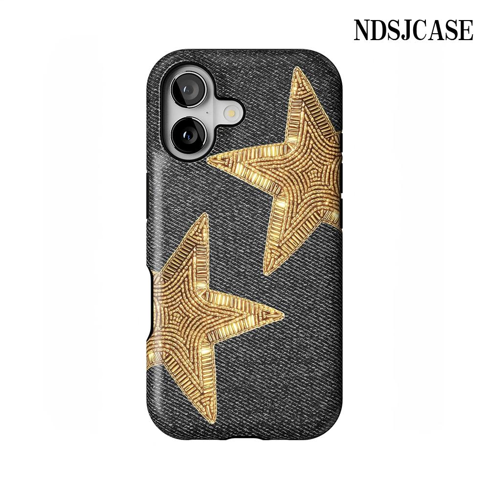 

Golden North Phone Case for iPhone 17 16 15 14 13 12 11 X XS XR XSMAX 7 8 Air Pro Max Plus Luxury Double-layer Back Cover iPhone 15 Pro