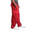Moderne Herren-Sport-Freizeithose mit elastischen Bündchen und mehreren Taschen