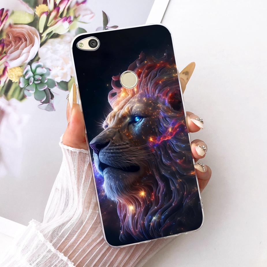For Huawei P8 Lite 2017 Case Honor 8 Lite Luxury Flower Butterfly Painted Cover Soft Silicone Case For Huawei P9 Lite 2017 Shell