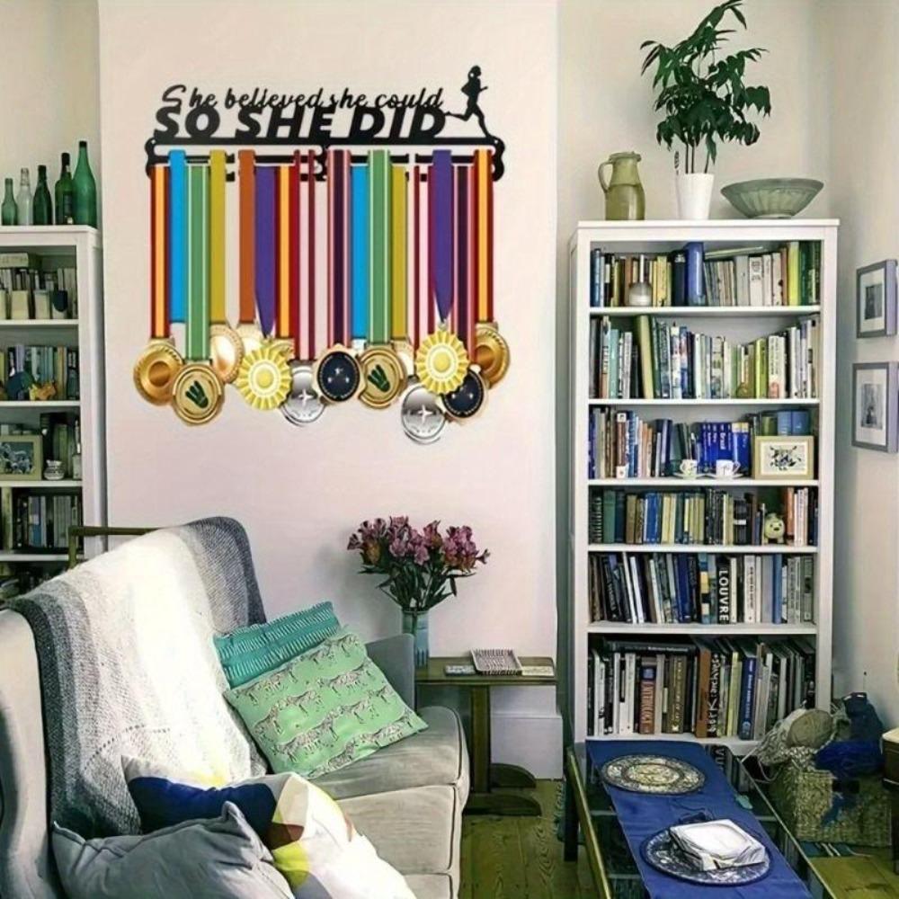 Metal Sports Medal Hook Award Display Holder