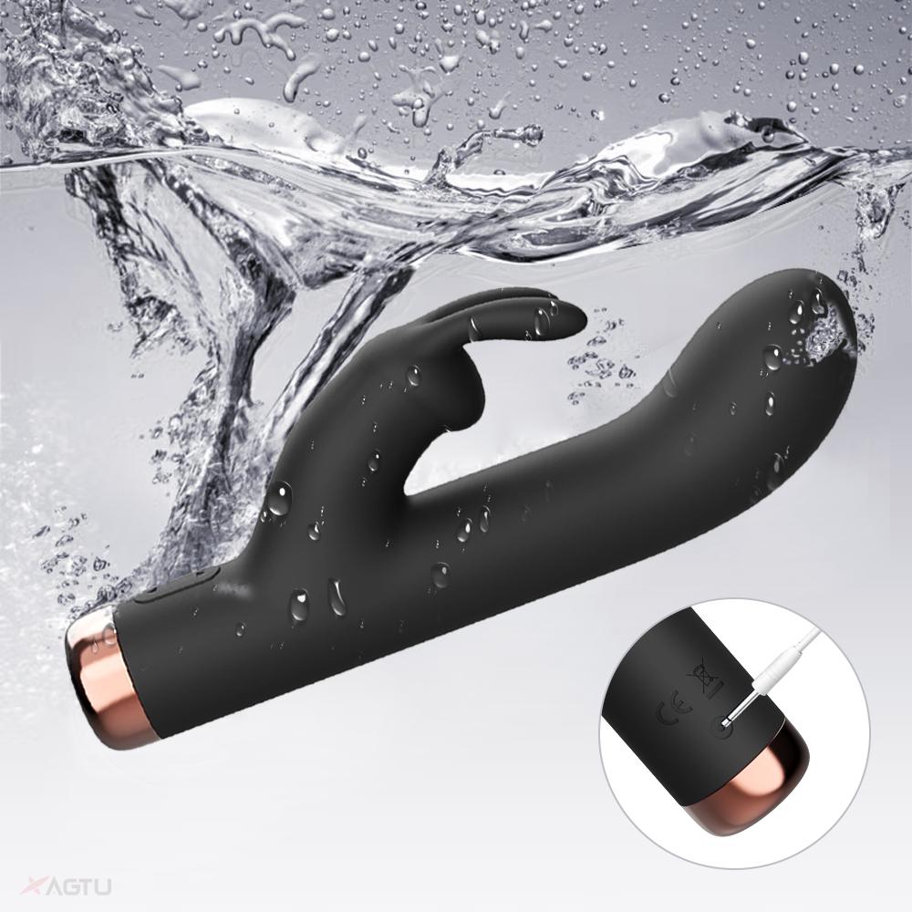Rabbit Vibrator for Women G Spot Vibrating Dildo Anal Vaginal Stimulator 10 Speeds Vibration Adult Goods Sex Toys for Women