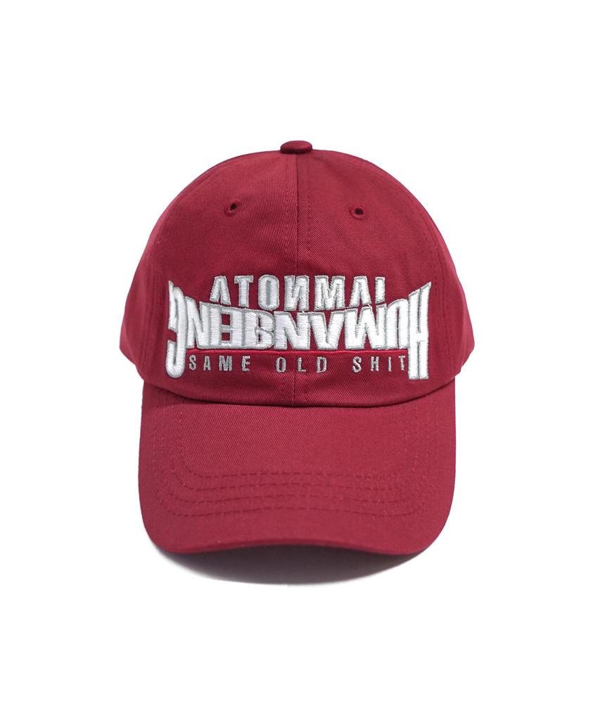 Aimnaseohyumeonbiing Arch Ver. Basic Logo Ball Cap - Maroon