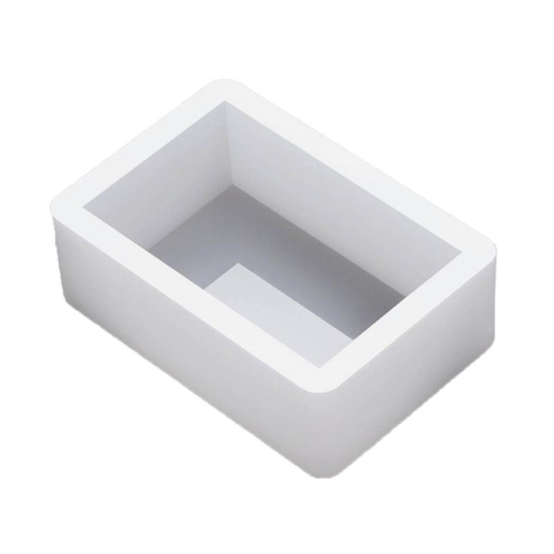 Square Round Rectangle Mould Geometric Decorative Ornament Decors Silicone Mold