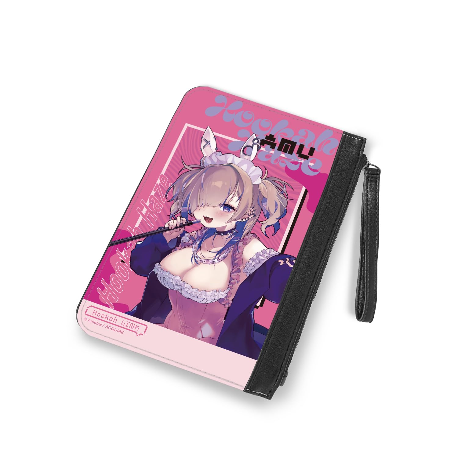 

Amu Aiue PU Leather Flat Pouch Hookah Haze