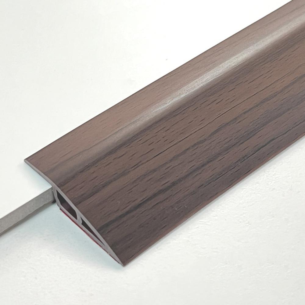 Carpet To Tile Floor Transition Strip Self Adhesive PVC Threshold Ramp Wear-resistant Cuttable Flat Button Strip Household