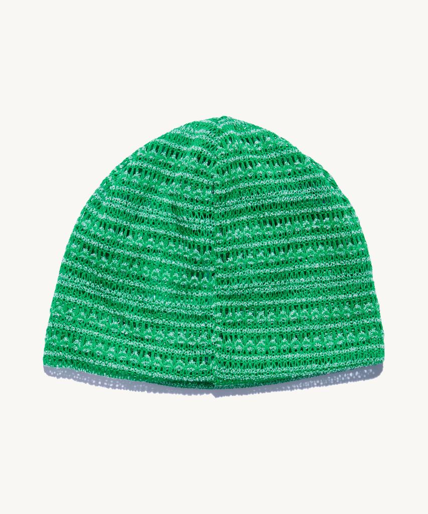 NOT NEW Nn Label Stripe Beanie Green