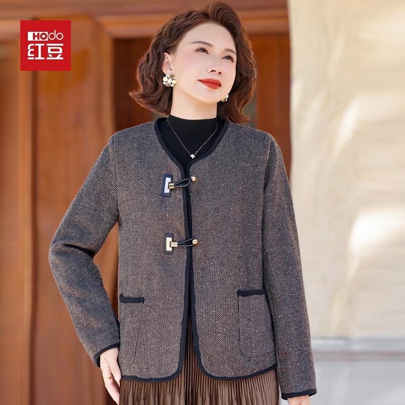 Hodo Women s Spring Casual Collarless Jacket XL