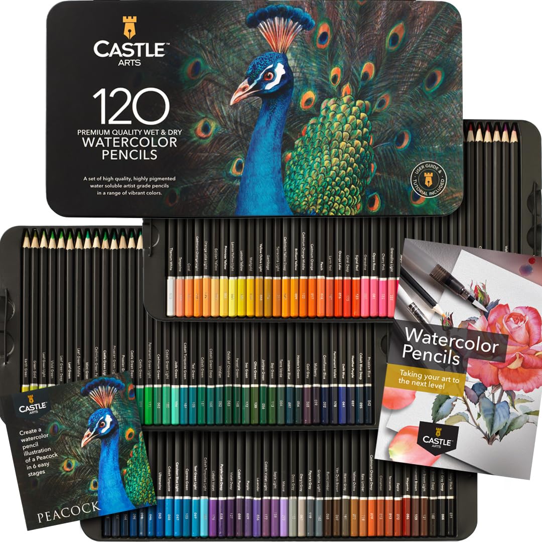 Castle Art Surprise Watercolor Pencil Set