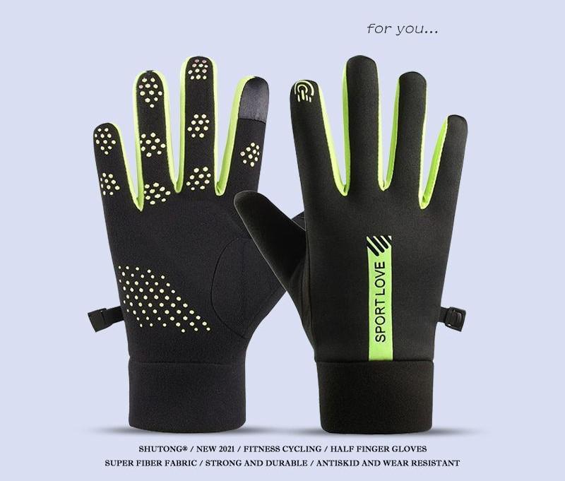 

Ветрозащитные, Водонепроницаемые, Нескользящие Зимние Перчатки для Велоспорта, Верховой Езды и Вождения - Унисекс с Возможностью Сенсорного Управления