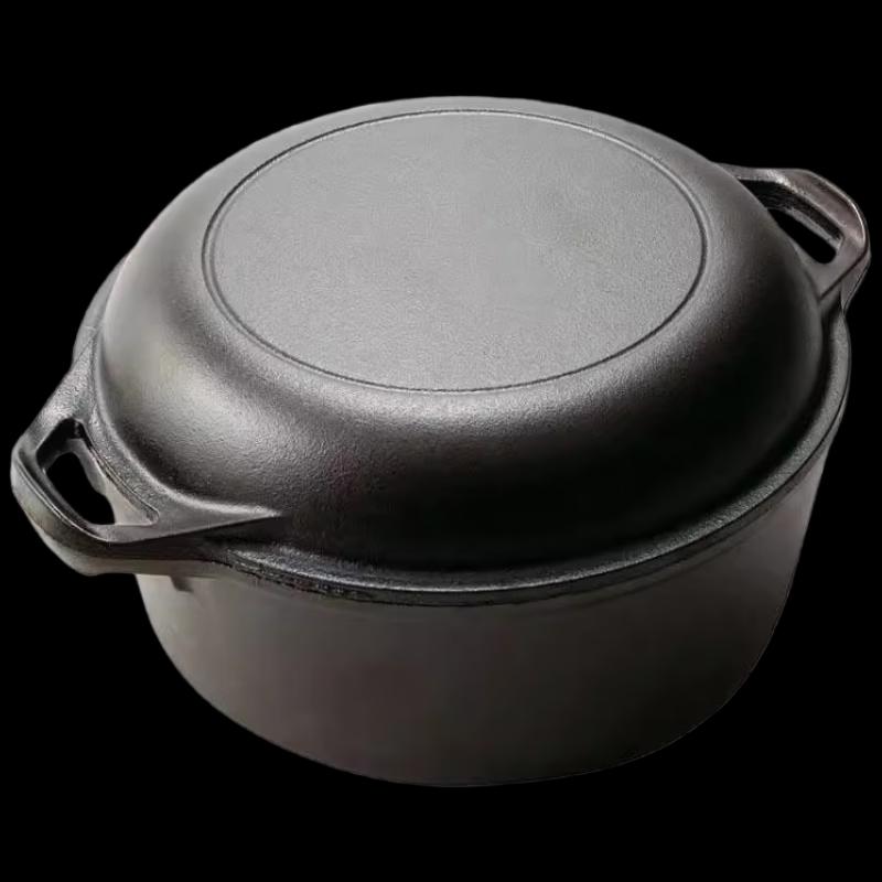 Pentola in Ghisa a Doppio Uso ZISIZ