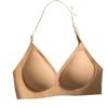 Liquid foundation hanging neck thin shoulder strap U-shaped beautiful back underwear women's small breasts gathered and closed, soft support