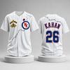Noah Kahan The Great Divide Tour 2026 Baseball Trikot Kurzarm Sommerhemden Lässiges Mode Design Druck Merch Oberteile