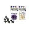 A Must-have for Tabletop Games! Polyhedral Dice Set: 7 Dice for Tabletop Role-playing Games, Perfect for Board Games or Collectibles. Includes 7 Dice