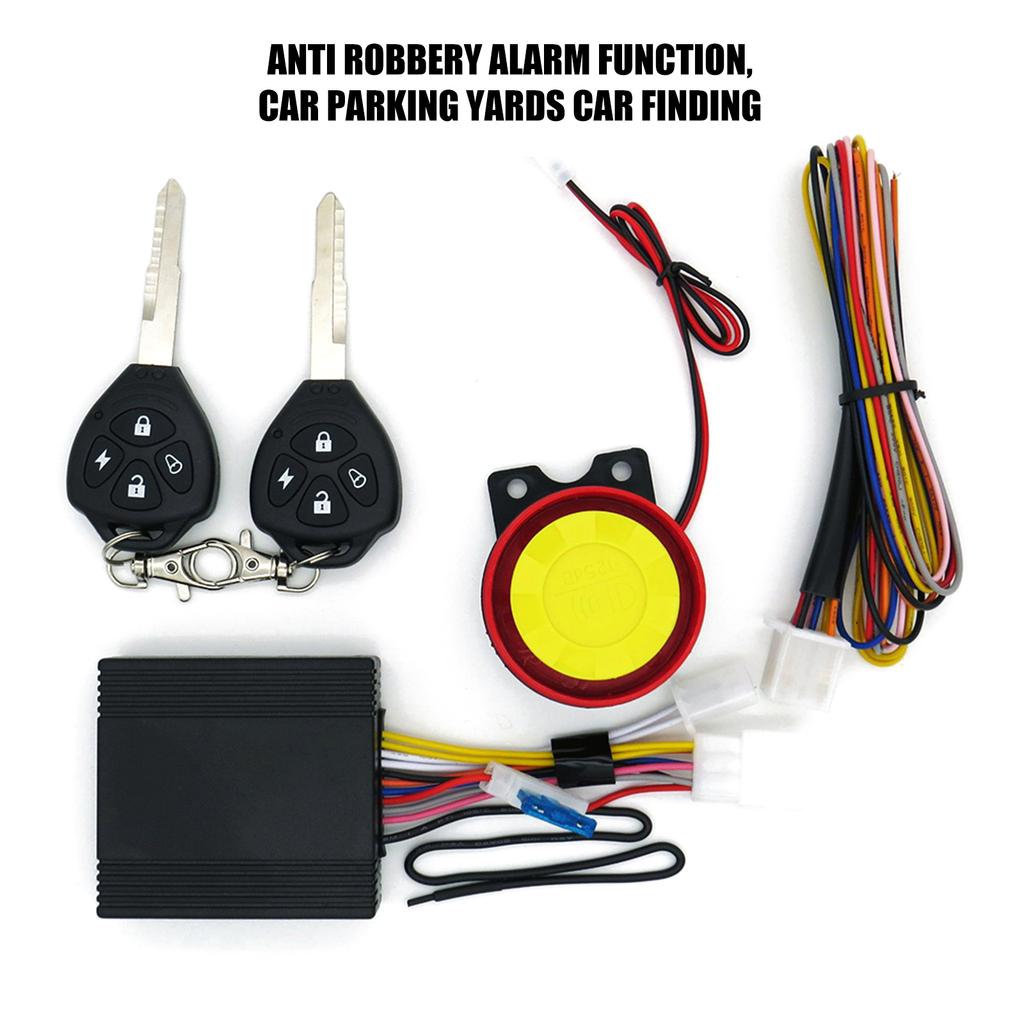 Universal Motorcycle Alarm Anti Theft Protection High Sensitivity Sensor Waterproof ABS Bicycles Alarm System