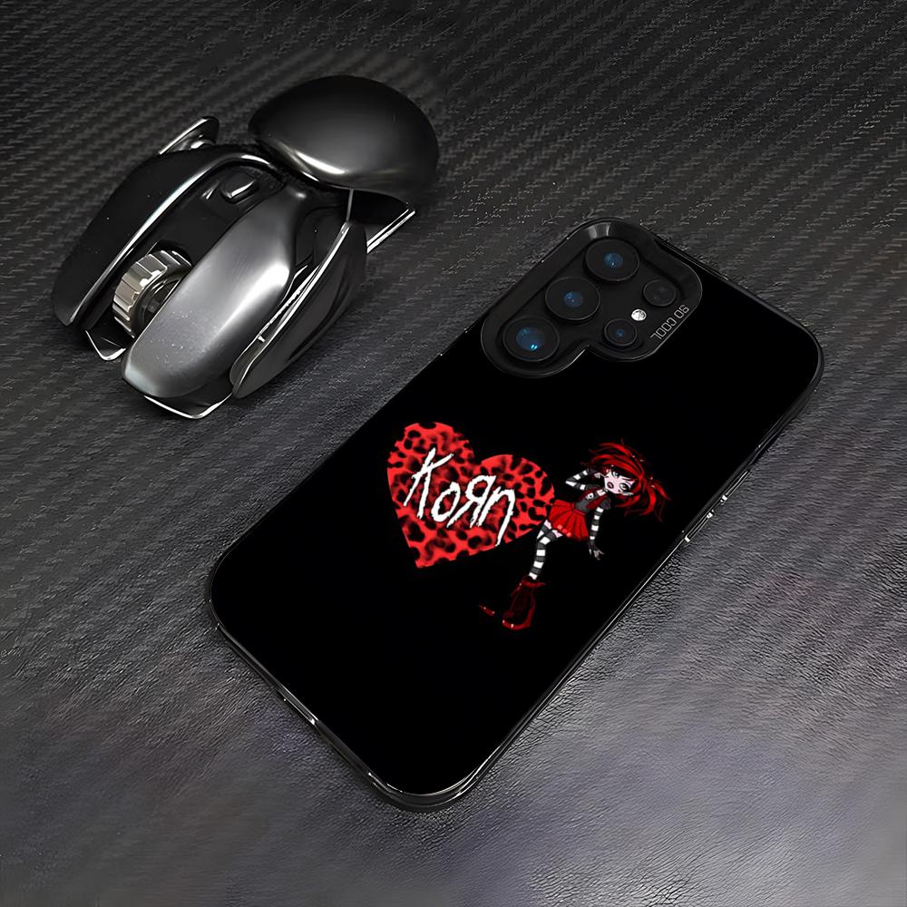 Rock Band K-Korn Phone Case For Samsung S26 S25 Plus S20 S20 Plus S22 Ultra S23 FE S21 Plus S21 Ultra Colorful Cover
