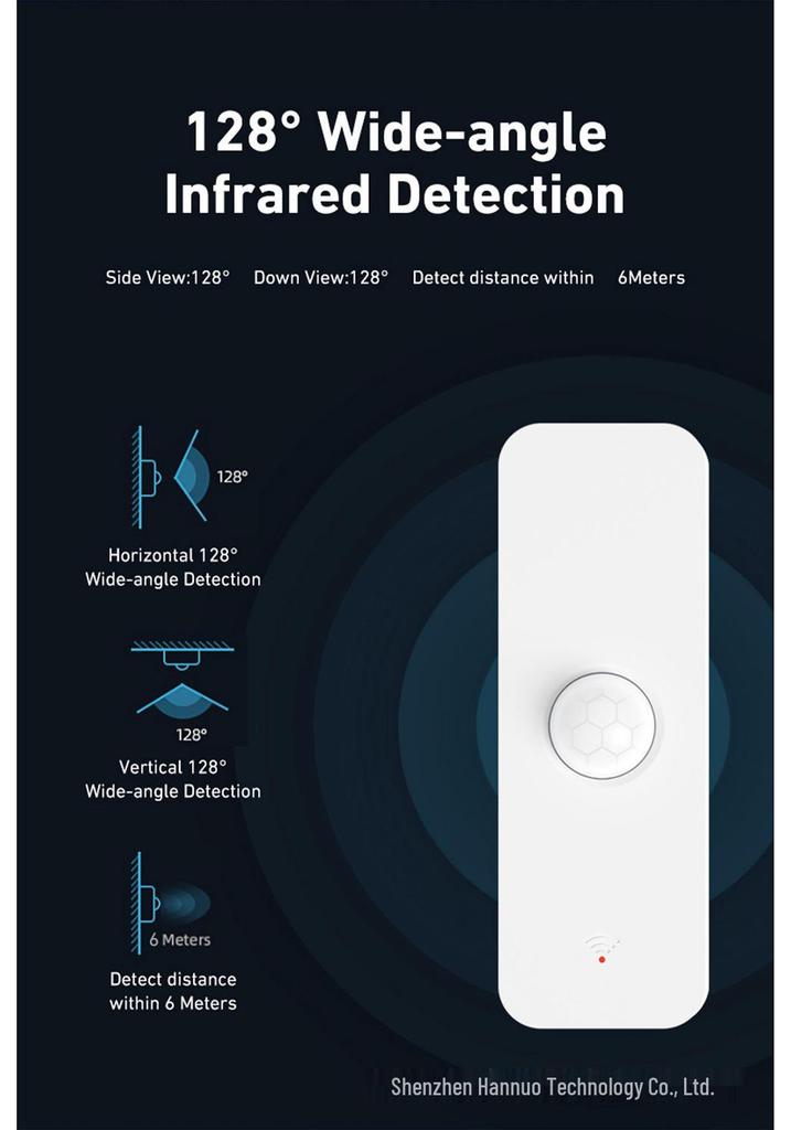 Graffiti Smart WiFi PIR Bewegungssensor mit Zigbee-Integration