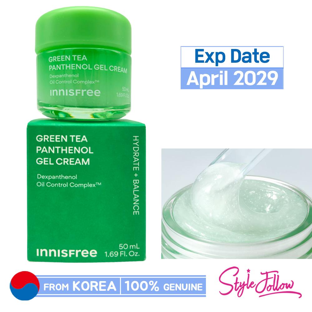 [INNISFREE] Green Tea Panthenol Gel Cream 50ml 1pc (50ml)