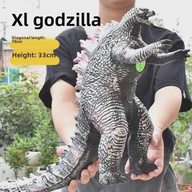 Soft Plastic Giant Dinosaur Model - Cotton-Filled Tyrannosaurus Rex/Triceratops Gift