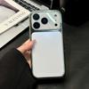 Electroplating Matte AG Built-in Lens Film Phone Case for iPhone 13 14 15 16 17 Pro Max Protection Shockproof Bumper Cases Cover