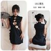 Sex Underwear Sexy Hollow Retro Cheongsam Dress Pure Desire Wind Uniform Temptation Suit