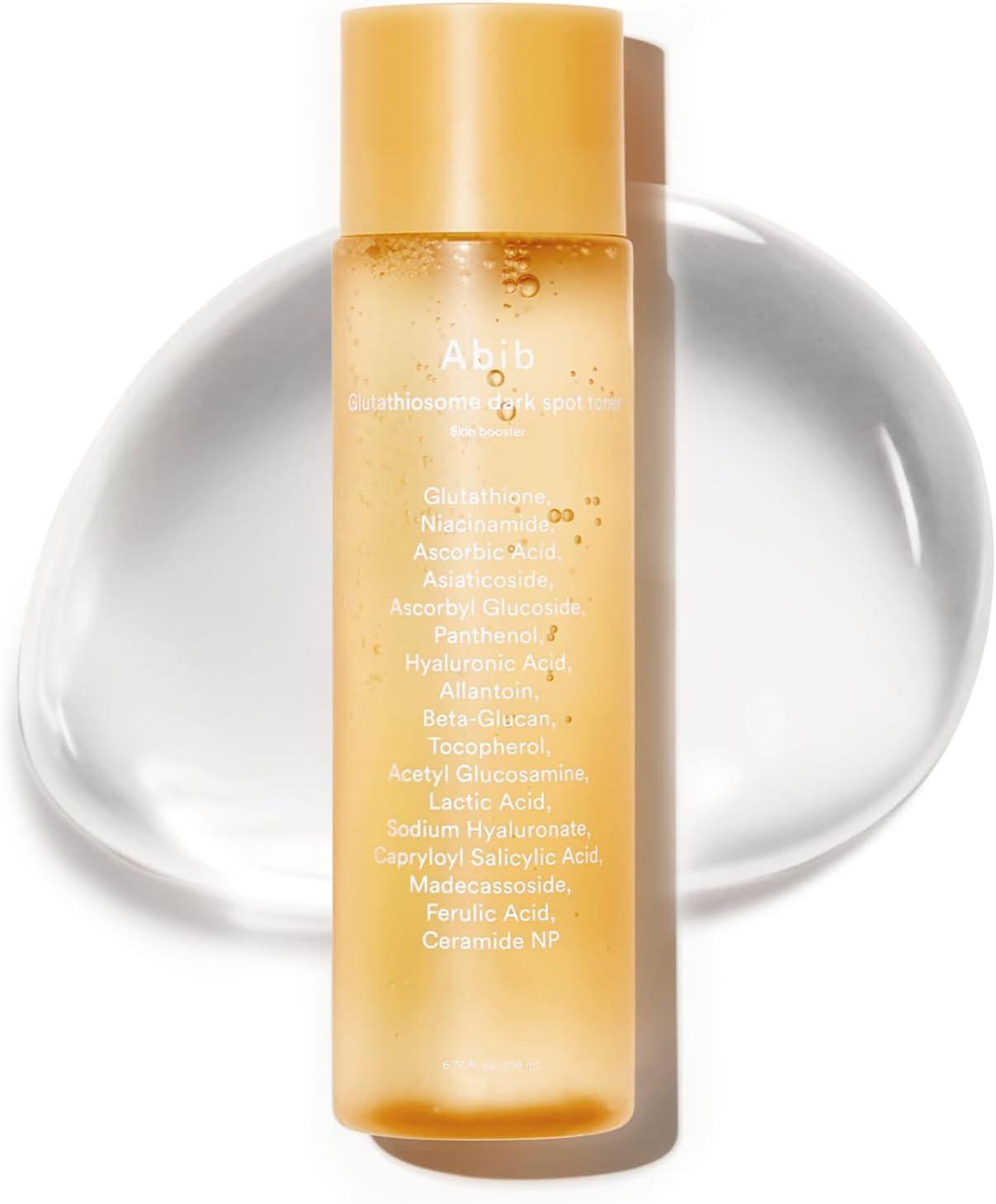 

Abib Glutathiosome Dark Spot Toner 200ml / Brightening, Hydrating, Moisturizing, Korean Cosmetics, Kbeauty