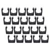 20Pcs Fishing Rod Holder Clip Replacement Billiards Pool Cue Clips Fishing Rod Storage Clips for Fishing Rod Pool Cue