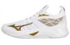 Scarpe da Ginnastica da Uomo Mizuno Wave Dimension Mid 'Bianco Oro'