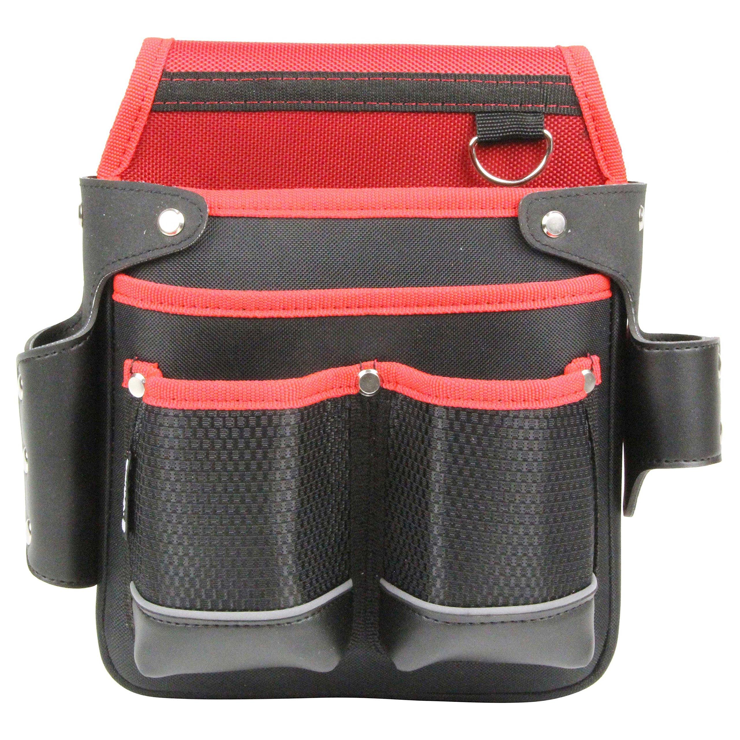

E-Value Nail Bag with Holder, Red, EDK-4D RD
