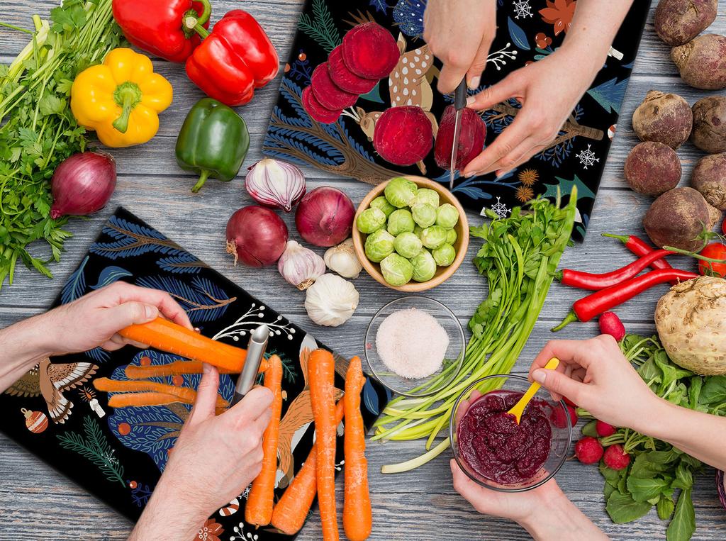 Szklana płyta ochronna na kuchenkę 2x40x52 Zwierzęta
