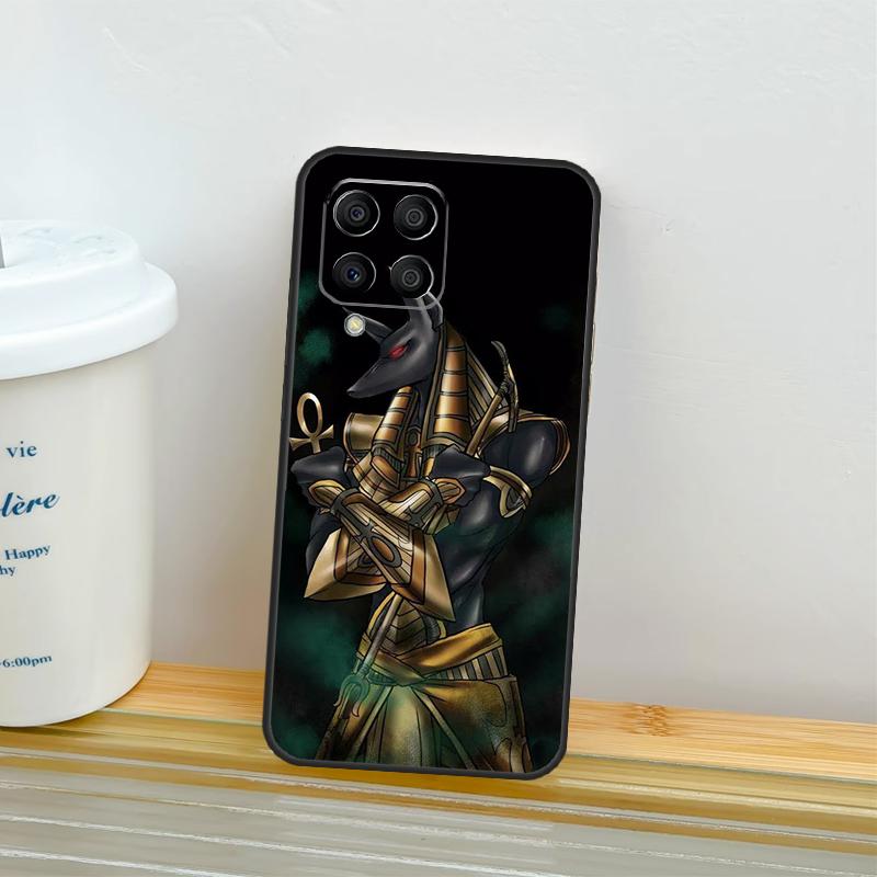 Anubis Ancient Egyptian God Case For Samsung Galaxy M14 M54 M34 M13 M15 M36 M55 M35 M56 M16 M31 M11 M53 M12 M32 M52 M06