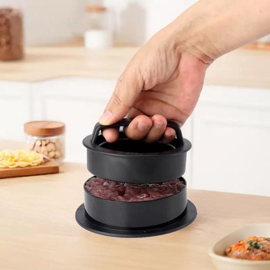 Burger Patty Mold Non Stick Burger Press Meat Patty Mold Perfect Kitchen Tool for Beef Turkey Chicken Vegan Patties Barbecue Cooking