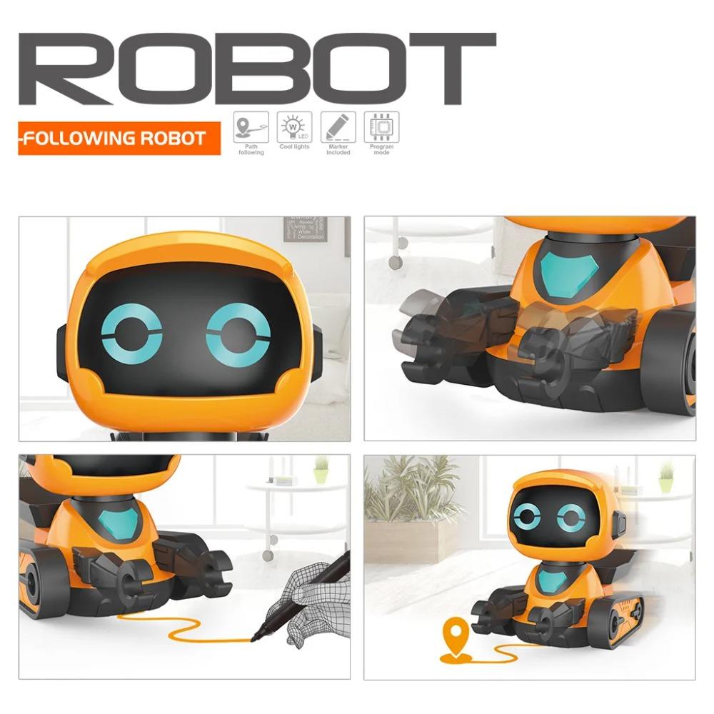 Erken Eğitim İçin Akıllı Robot Oyuncak Rota Çizme Sevimli Eğlenceli Ses Efekti Çocuk Hediyesi Zeki Yapay Zeka Oyuncak Eğitici Oyuncağı