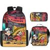 Gravity Falls Seltsame Geburtstagsstadt Zeichentrick Schulranzen Schülerrucksack Umhängetasche Dreiteiliges Set