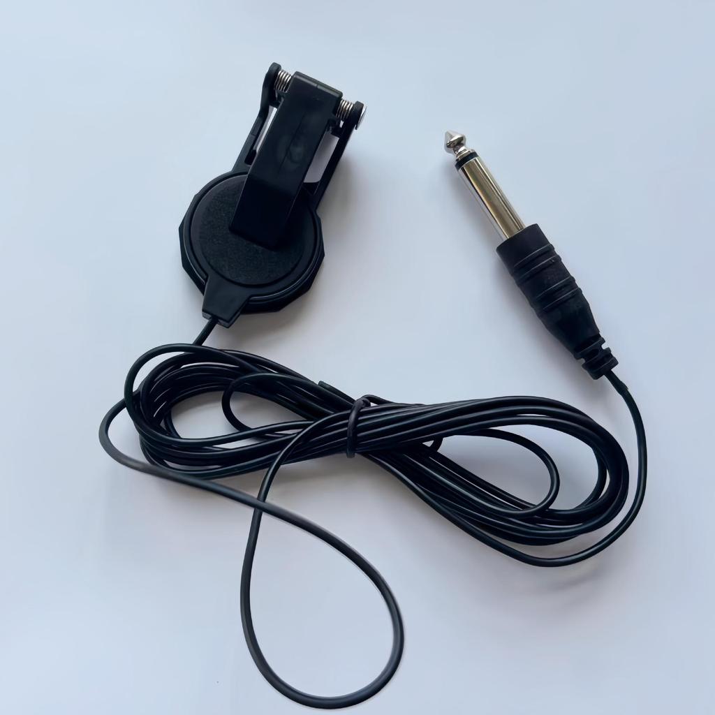 Portable Clip-On Violin and Ukulele Pickup for No-Hole Soundhole Instruments