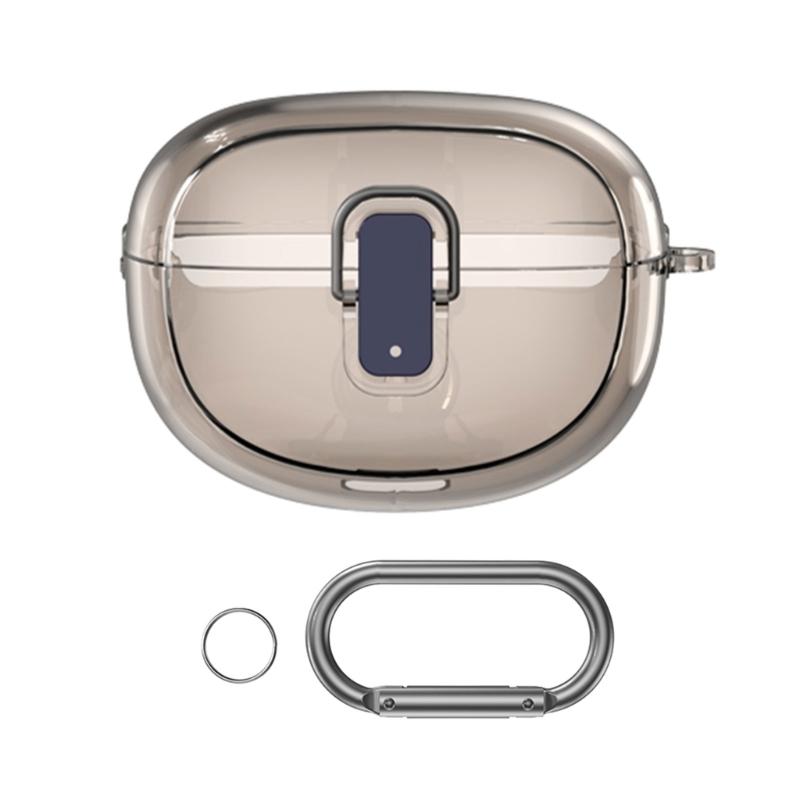 

Креативный чехол для ультра открытых наушников с защитой от царапин, мягкий чехол для наушников, корпус для зарядки наушников серый/прозрачный