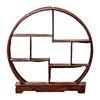 Wooden Display Stand Tea Set Storage Rack Collectibles Desktop Elegant Showcase
