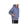 Adidas Originals Trefoil Logo Print Hoodie Men Tops Purple H62533