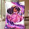 Princess Bubble Fantasy Theme blanket Lightweight Warm Flannel Blanket Decorative Throw Blanket for Home Decoration