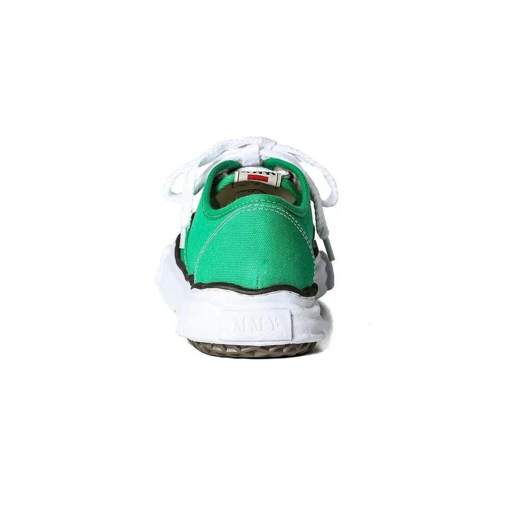 A02FW704-green Maison MIHARA YASUHIRO BAKER Original Sole Canvas Low Cut (Men's)