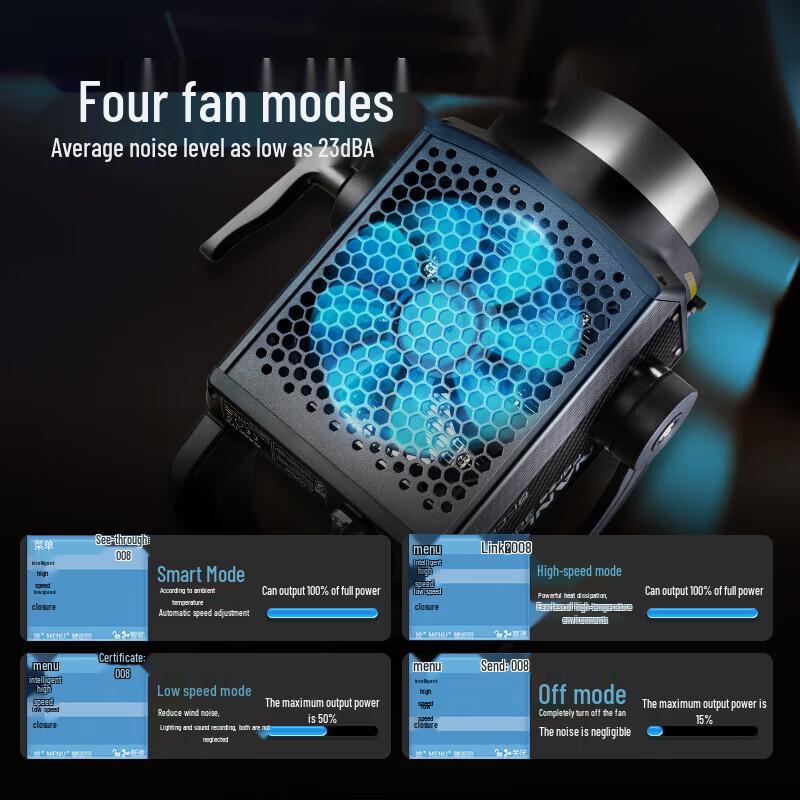 NANLITE Forza 300W II High-Power Video Light