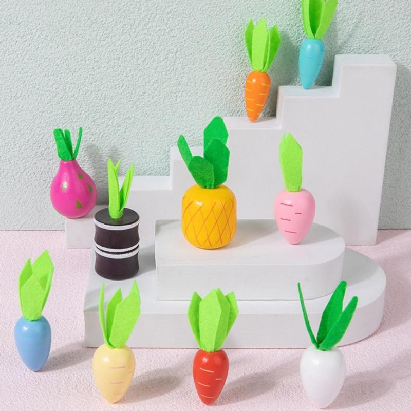 Wooden Rabbit And Carrot Play Set For Kids Encouraging Interactive Learning And Parent Child Bonding