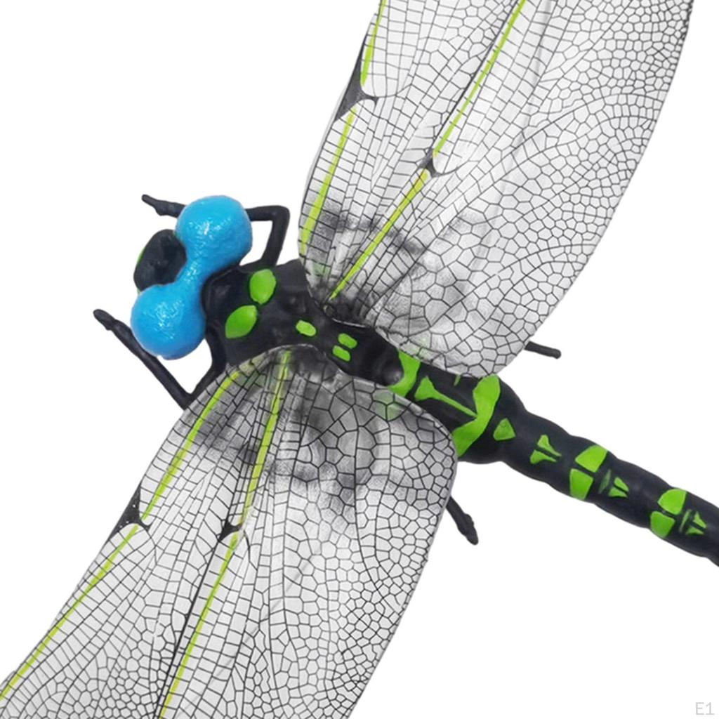 Dragonfly Model Garden Hanging Ornament Toy Collectible Crafts Sculpture Outdoor Decor for