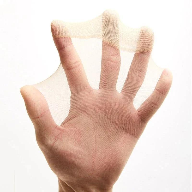 Hautfarbe Transparent Dünn für Damen Kristallseidensocken Nylon Damen Sommer Atmungsaktiv Kurze Knöchelsocken Seidensocken Meias