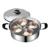 Steamer Egg Poacher Stainless Steel Steamer Poached Egg Maker Pot Egg Poaching  Pan Cooker Pot Kitchen Cooking Pot Tools