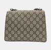[Pre-Owned] Dionysus Textured Tiger Head Spur Buckle Logo Print Canvas And Suede Chain Shoulder Bag - Very Good #NZJMMW