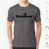 Blacked Out Steamboat Resort  Colorado Mountain Resort T Shirt Cotton Men Women DIY Print Steamboat Steamboat Springs Black